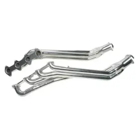 16410 Bbk Performance - Cnc Series Steel Silver Ceramic Coated Long Tube Exhaust Headers