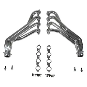 40440 Bbk Performance - Silver Ceramic Coated Long Tube Exhaust Headers
