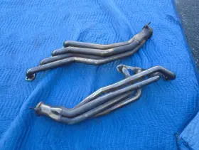 15160 Bbk Performance Parts Ford Mustang 5.0l 1-3/4 Long Tube Exhaust Headers Polished Silver Ceramic 79-93
