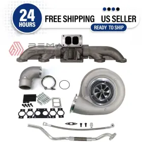 3682674 Bemax Power Turbo Conversion Kit For Cummis Isx/isx15 / T6 Manifold 171702 Turbocharger