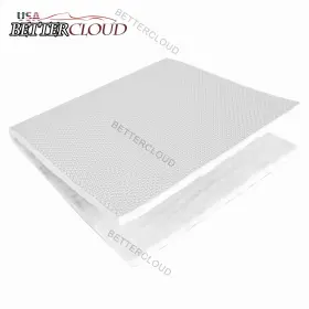 C13105  Bettercloud Exhaust Wrap Heat Shield Automotive Aluminum Muffler Insulation 12 X 24 In