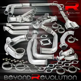 Ssmf-30102-664-j1 Beyond Revolution For 1996-2002 Camaro F-body Z28 Ss 5.7l Ls1 Engine Turbo Manifold Exhaust Header
