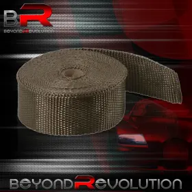 Wrap-0100ti-576-j4 Beyond Revolution 360 Inch 30ft Titanium Wrap Shield Cover Reduction Muffler Catback