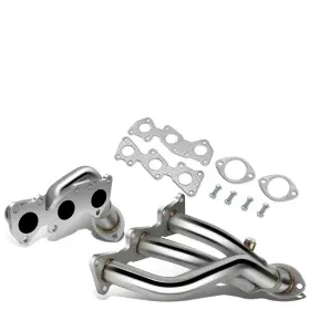 Hdr-121 Bezt Stainless Steel Exhaust Header Long Tube For 10-16 Hyundai Genesis Coupe 3.8l
