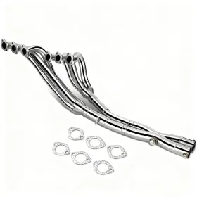 Hdr-137 Bezt Stainless Exhaust Manifold Header For 86-91 Bmw E30 2.5l 2.7l M20 Enging L6