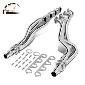 Hdr-fd-048 Bezt For 83-87 Ford F250 F350 7.5l Stainless Exhaust Header Kit With Reducer Collectors