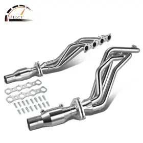 Tvj-hd-03 Bezt For 99-03 Ford F150 5.4l V8 Steel 4-1 Exhaust Header Manifold Kit With Reducer