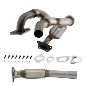 4ey1ql Bfo Bank2 Exhaust Catalytic Converter Flex Pipe For Cadillac Srx 3.0l 2010 2011