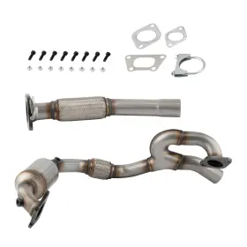 Bfo 4m1pd7 Front Left Exhaust Catalytic Converter Flex Pipe For Cadillac Srx 3.0l 2010-2011
