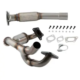Bdg9z7 Bfo Front Left Exhaust Catalytic Converter Flex Pipe For Cadillac Srx 3.0l 2010-2011