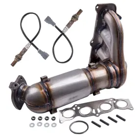 2az-fxe Bfo Epx1tc Catalytic Converter Wo2 Sensor For Toyota Camry 2.4l 674050 2007-2009