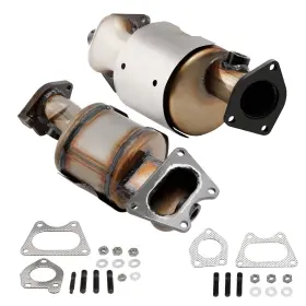 Jc3oeu Bfo Catalytic Converters Bank 1&2 For Honda Ridgeline Rtx 3.5l 07-08 With Heat Shield