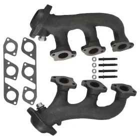 Bfo Ndghi5 Pair Cast Iron Exhaust Manifold For Ford E-150 V6 4.2l 5.4l V8 2003 Direct-fit