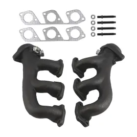 Qg64kd Bfo Left Right Exhaust Manifold With Gaskets For F150 1999-2008 Cast Iron