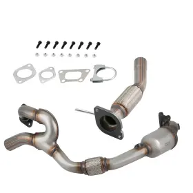 Ta5o89 Bfo Front Left Exhaust Catalytic Converter Flex Pipe For Cadillac Srx 3.0l 2010-2011