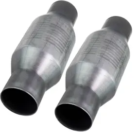Voci2k Bfo Stainless Steel 2.5 Inch Inlet/outlet Universal Catalytic Converter 400cell