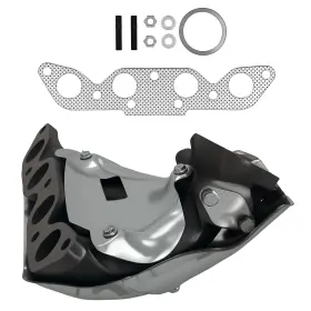 Ydkgp3 Bfo Cast Iron Exhaust Manifold With Heat Shield For Geo Prizm L4 1.6l 1.8l 1989-1997