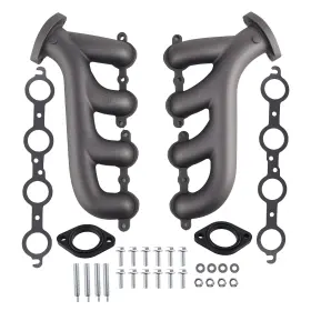 Z9qkdb Bfo Ls Swap Cast Iron Exhaust Manifold For Chevrolet Ls1 Ls2 Ls3 4.8l 5.3l 6.0l
