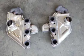 993.211.039.05 Bischoff Porsche 911 993 Pair Of Heat Exchanger / Heater Boxes 99321103907 99321104007