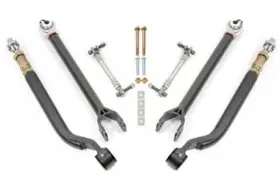 Rsk119h Bmr Suspension 06-23 Dodge Charger Rear Kit For 15in Conversion - Black