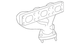 Bmw 11-62-1-436-522 Genuine Exhaust Manifold