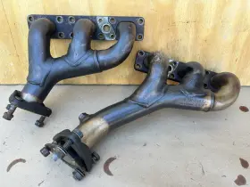 11621436521 Bmw 97-99 E36/7 Z3 2.8l M52 Roadster Set Of 2 Exhaust Manifold Header Oem 57k