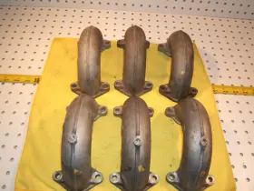 1256651 Bmw 1976 3.0si Injected Type Intake Manifold C Oem 1 Set Of 6 Pipes Only