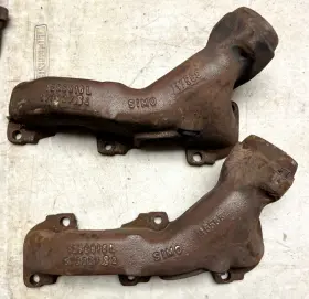 1286816l Bmw Pair 86-94 7-series E32 Exhaust Manifolds Oem 730i/735i 3.0/3.4 6cy