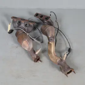18403412861 Bmw 2004-2006 X3 E83 Exhaust Manifold Downpipe Front Rear Oem Used