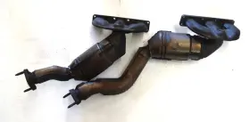 18407514498 Bmw Oem E39 E53 X5 M54 Exhaust Manifolds Front And Rear Set Pair Headers Genuine