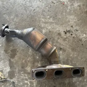 18407523904 Bmw E60 M54 B25 Idrive Rwd At Rear Exhaust Manifold Header Assembly