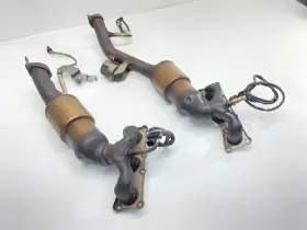 18407556792 Bmw 07-13 E90 E92 328xi N51 Engine Manifold Catalytic Converter Pipe Set Oem