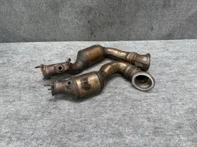 7587613 Bmw 07-10 E90 E92 E93 135i 335i N54 Stock Factory Downpipes Exhaust Set Oem