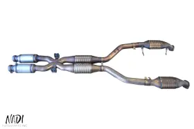 7840792 Bmw 7840794 2008 - 2013 E90 E92 E93 M3 S65 4.0l Exhuast X-pipe Mid Pipe Oem