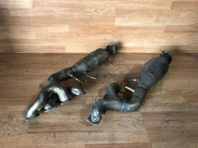 E-85jx18 Bmw E65 E66 Alpina B7 Oem Front Engine Motor Exhaust Manifold Set 2007-2008