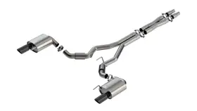140960bc Borla For 2024 Ford Mustang Gt 5.0l V8 Without Active Exhaust S-type Cat-back