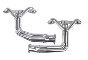 283-350 Bous Performance H60051c 1928-48 Ford Chassis Small Block Chevy Long Tube Headers Chrome