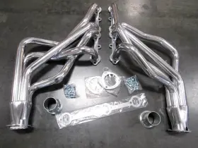 H60405c Bous Performance 78-87 Chevy 350 G -body El Camino Monte Oldsmobile Headers Chrome