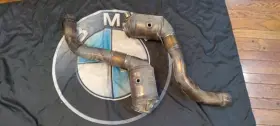 7645440 Boysen Engine Manifold Exhaust Pipe Converter Set Oem Bmw N63 4.4l F10 F01 5/6/7 Series