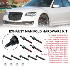 6505316aa Bruce&shark Exhaust Manifold Hardware Kit 03309 For Dorman Ram Dodge Jeep