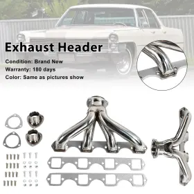 C265-a152 Bruce&shark Exhaust Manifold Header For Cadillac Calais 1968-1976 Chassis 1968-1974
