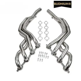 Eh28027-os Budhiuh For 2010-2015 Chevy Camaro Ss 6.2l V8 Stainless Long Tube Manifolds Headers Kit