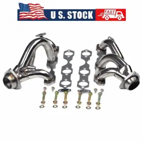 Eh28708-2-os Budhiuh Pair Exhaust Headers Kit For 1996-2001 Chevrolet S10 Gmc Sonoma Blazer 4.3l 4wd