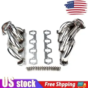 Max-569063 Budhiuh Exhaust Manifold Headers Fits 1979 - 1993 Mustang 5.0 V8 Gt/lx / Svt