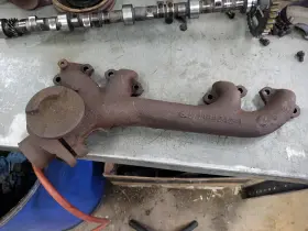 1353420 Buick 1963 Rh Exhaust Manifold Working Heat Riser 401 Nailhead Passenger Side