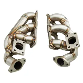 Cm-196 Bull Boost Performance Twin Turbo Manifolds For Nissan 350z Fairlady Infiniti G35 Vq35 De Hr T25 38mm