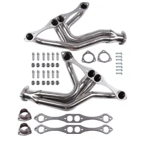 13883164 Carpartsaleclub Stainless Steel Header Exhaust Manifold For 55-82 Sbc Corvette/bel Air 265-396