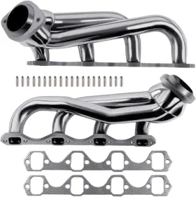 Cae-005 Certified Automotive Experts Stainless Steel Shorty Exhaust Headers For Ford Mustang 1979 93 5.0l V8