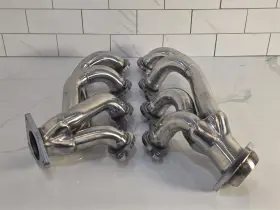 Cae-270 Certified Automotive Experts Stainless Shorty Exhaust Headers Fits 99-01 Sierra/yukon 4.8l 5.3l