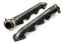Hz-9966-r Cfr Performance Cast Iron Exhaust Manifolds 2.5 Inch V-band Raw Fits 2003-up Gen 3 Hemi